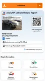 Sample autoDNA Vehicle History Report - thumbnail