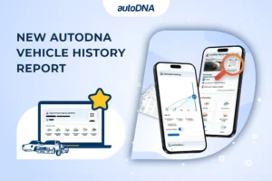 New autoDNA Vehicle History Report